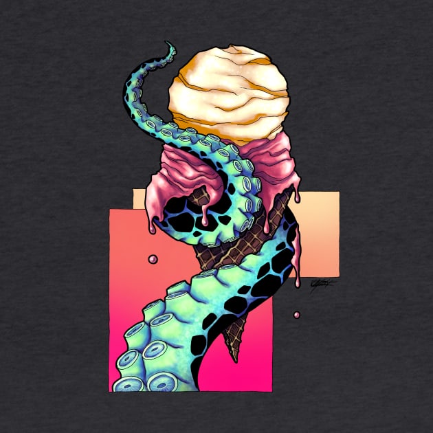 Tentacle Ice Cream by Indi Martin